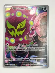 carte pokémon : spiritomb de cynthia 244/217 héros transcendants