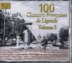 cd 100 chansons françaises de légende volume 3 (2004)