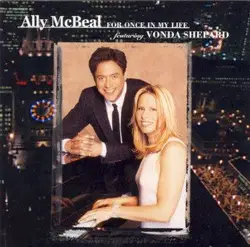 cd ally mcbeal - for once in my life (2001)
