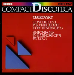 cd ciaikovsky - concerto nº.1 per pianoforte e orchestra op.23 / sinfonia nº.6 in si minore op.74, patetica (1988)