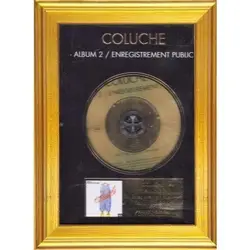 cd coluche - album 2 (enregistrement public) (2007)
