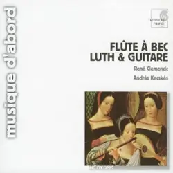 cd flute a bec , luth et guitare