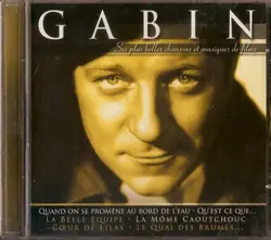 cd jean gabin - gabin - ses plus belles chansons et musique de films (2005)