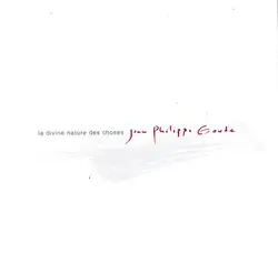 cd jean - philippe goude - la divine nature des choses (1996)