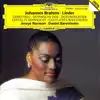 cd johannes brahms, jessye norman, daniel barenboim - lieder: liebestreu - sapphische ode - zigeunerlieder - gestillte sehnsucht -