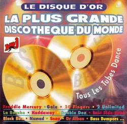 cd la plus grande discothèque du monde - le disque d'or (1996)