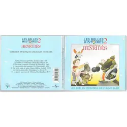 cd les belles histoires de pomme d'api 2 racontées par henri dès