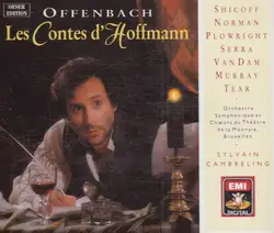 cd offenbach - shicoff - plowright - serra - van dam - murray - tear - orchestre symphonique et choeurs du théâtre de la monnaie, 