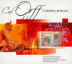 cd orff, bournemouth symphony chorus & orchestra, david hill - carmina burana (1995)