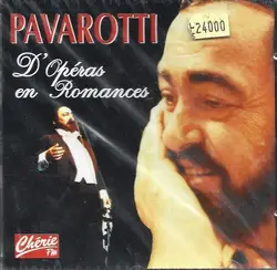 cd pavarotti - d'opéras en romances (1996)