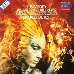cd stravinsky, orchestre symphonique de montréal, charles dutoit - l'oiseau de feu = the firebird - scherzo fantastique - feu d'ar