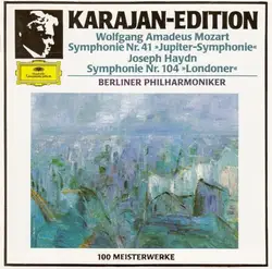 cd wolfgang amadeus mozart / joseph haydn : karajan, berliner philharmoniker - symphonie nr. 41 »jupiter - symphonie« / symphonie 