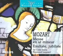 cd wolfgang amadeus mozart - messe en ut mineur - exultate, jubilate (1996)