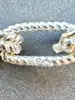 chaîne en argent grosse maille forçat l45cm argent 925 millième (22 ct) 81,46g