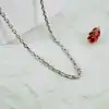 chaîne en argent grosse maille forçat l51cm argent autre 29,10g