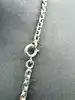 chaîne en argent grosse maille forçat l66cm argent 800 millième (19 ct) 27,43g