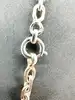 chaîne en argent grosse maille forçat l70cm argent 800 millième (19 ct) 38,87g