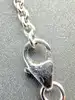 chaîne en argent maille forçat l41,5cm argent 925 millième (22 ct) 9,69g
