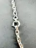chaîne en argent maille forçat l50cm argent 800 millième (19 ct) 12,50g