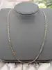chaîne maille cheval limée or 750 millième (18 ct) 4,83g