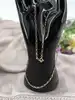 chaîne maille cheval limée or 750 millième (18 ct) 4,83g