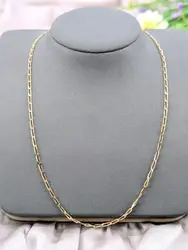 chaîne or maille cheval limée or 750 millième (18 ct) 7,17g