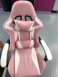 chaise gaming bigzzia rose