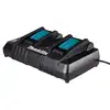 chargeur rapide makita dc18rd pour 2 batteries