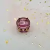 charm pandora cabochon ovale rose