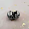 charm pandora clip globe terrestre bleu argent 925 millième (22 ct) 2,94g