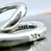 charm pandora coeur enveloppant bicolore argent 925 millième (22 ct) 1,17g