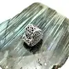 charm pandora en forme de coeur ajouré  argent 925 millième (22 ct) 1,82g