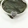 charm pandora en forme de coeur ajouré  argent 925 millième (22 ct) 1,82g