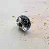 charm pandora océan verre de murano bleu foncé ondulé argent 925 millième (22 ct) 3,09 g