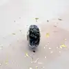 charm pandora océan verre de murano bleu foncé ondulé argent 925 millième (22 ct) 3,16g