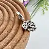 charm pandora pendentif coeur arbre de vie argent 925 millième (22 ct) 2,26g