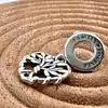 charm pandora pendentif coeur arbre de vie argent 925 millième (22 ct) 2,26g