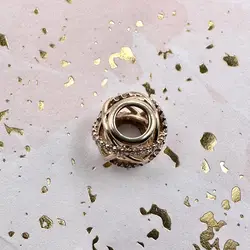 charm pandora timeless lignes brillantes et scintillantes
