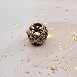 charm pandora timeless lignes brillantes et scintillantes