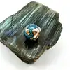 charm pandora vagues scintillantes et poissons