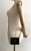 coach mini sac en cuir grainé noir avec chaîne dorée amovible