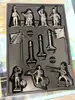 coffret n°vi la grande armée napoléonienne veille de la bataille d'austerlitz 1805 - figurines en plomb - atlas