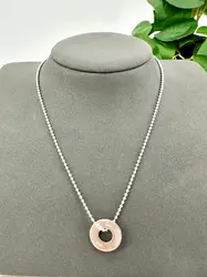 collier agatha en argent avec pendentif rond  argent 925 millième (22 ct) 6,42g