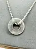 collier agatha en argent avec pendentif rond  argent 925 millième (22 ct) 6,42g