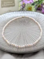 collier de perle de culture multi-couleurs avec un fermoir en or or 750 millième (18 ct) 12,91g