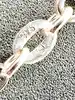collier en argent maille jaseron ovale l88cm argent 925 millième (22 ct) 7,70g