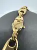 collier ras du cou grosse maille marine vermeil l40cm argent 925 millième (22 ct) 66,50g