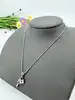 collier swarovski cadenas et clé avec cristaux