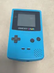 console nintendo gameboy color cgb-001  bleue