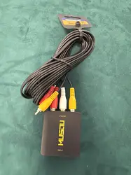 convertisseur adaptateur av vers hdmi pour snes, megadrive, wii, game cube, magnetoscope, ...